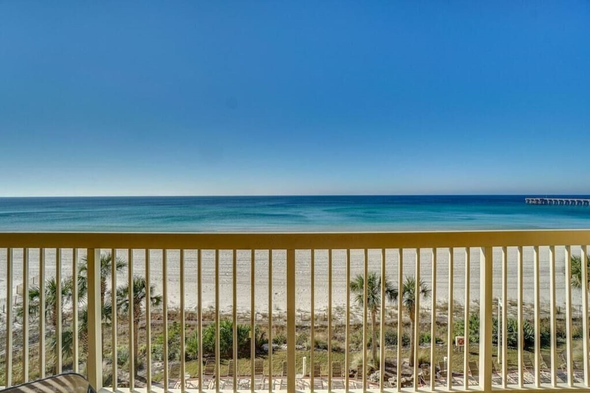 Balcony Overlooking Beach V#3