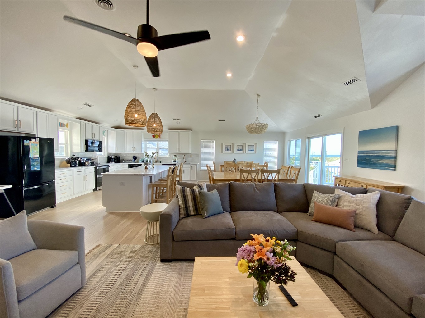 3rd floor Open floor plan