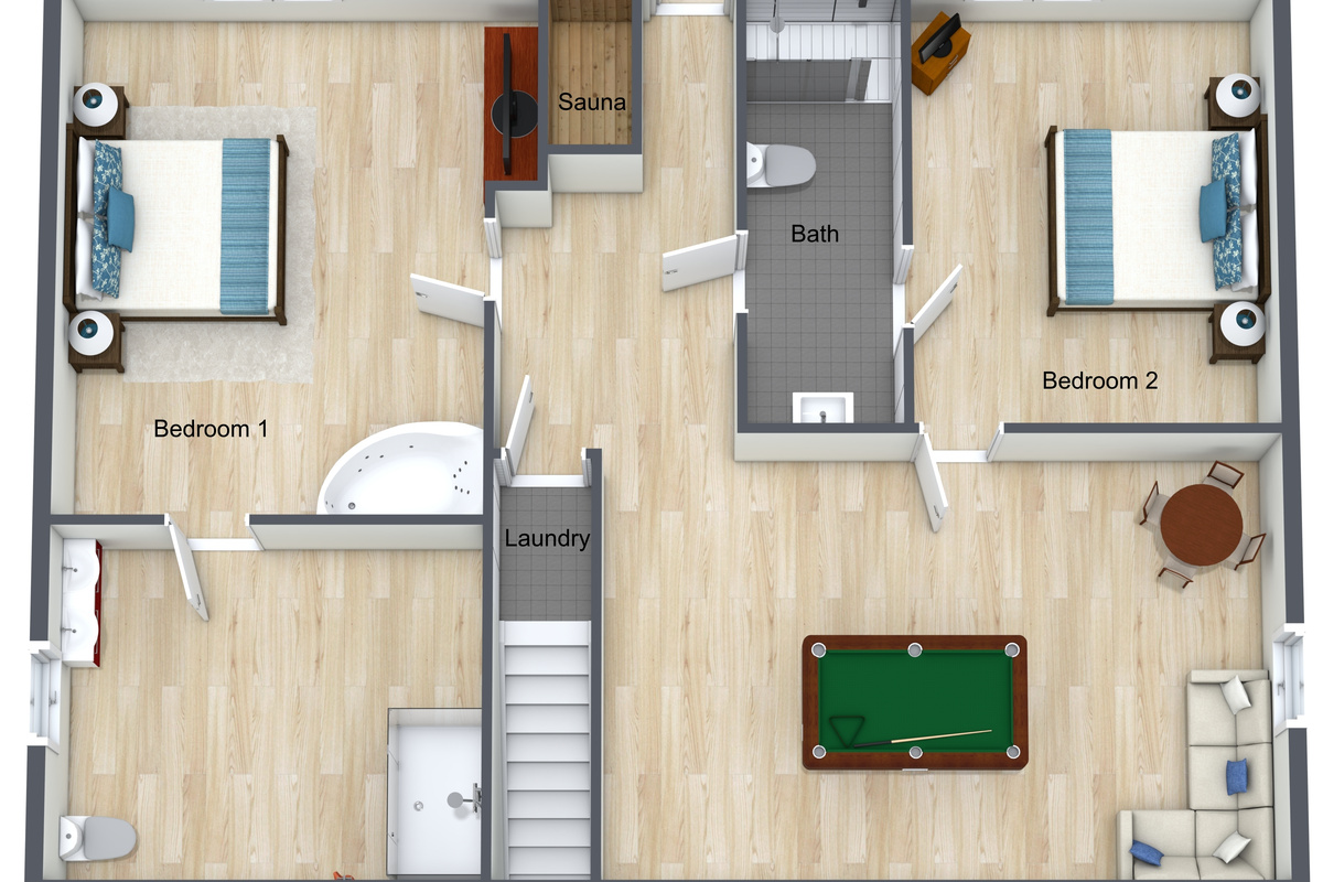 LOWER LEVEL FLOOR PLAN