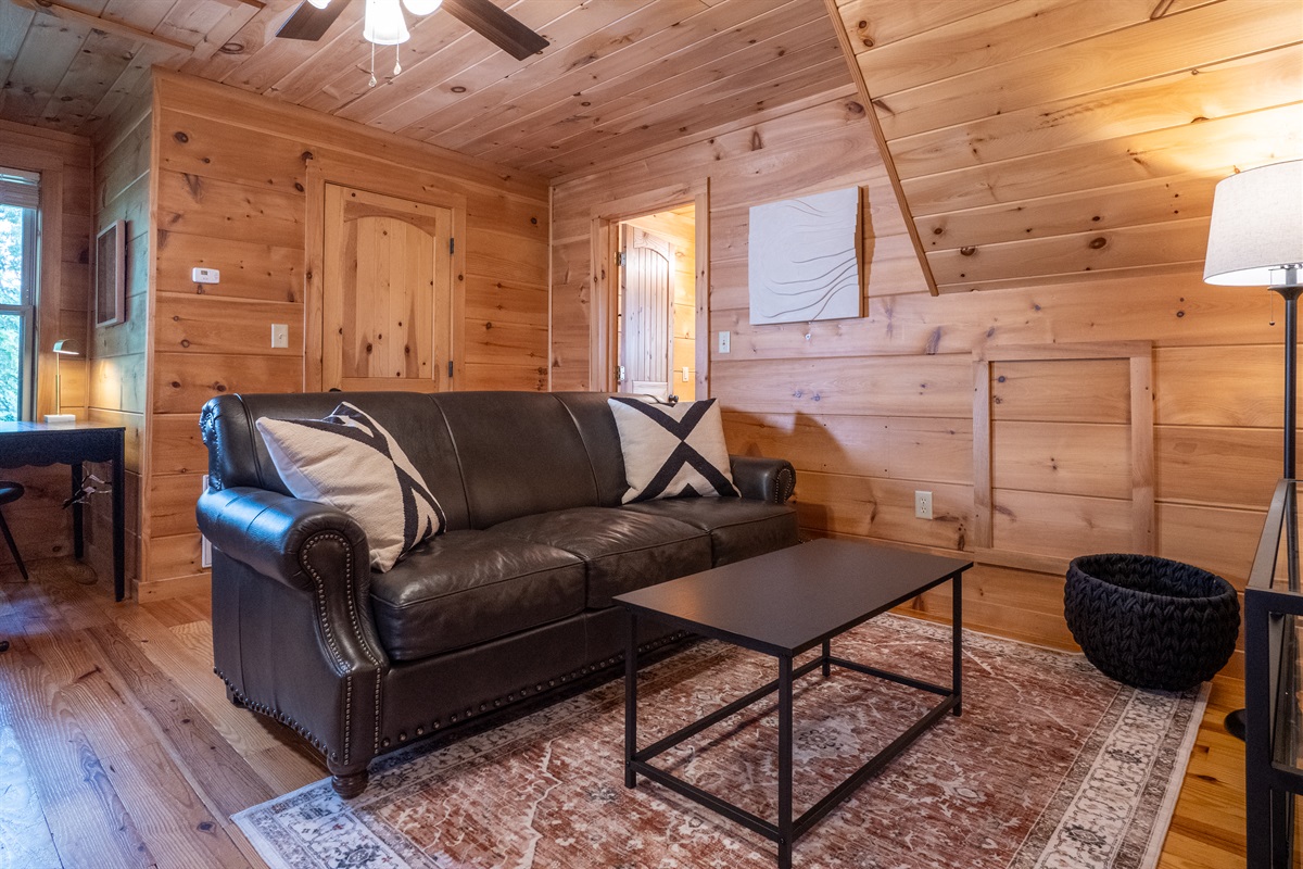 Comfort and style seamlessly blend in this beautiful primary suite. Prepare to relax and rejuvenate!
