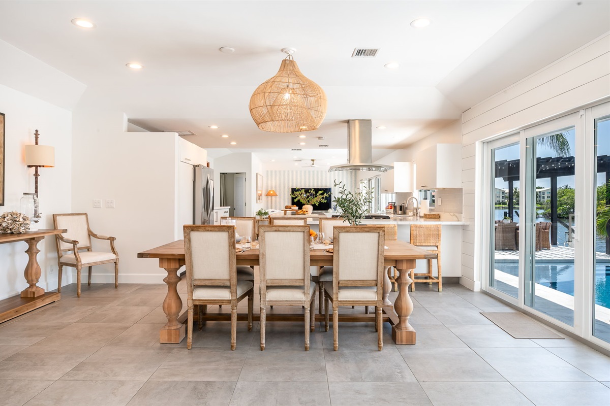 Chic dining space that brings everyone together&mdash;great food, great vibes, great company.