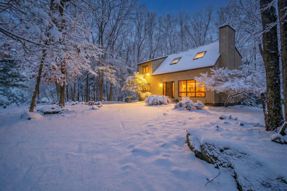 Winter at the Green Forest Retreat