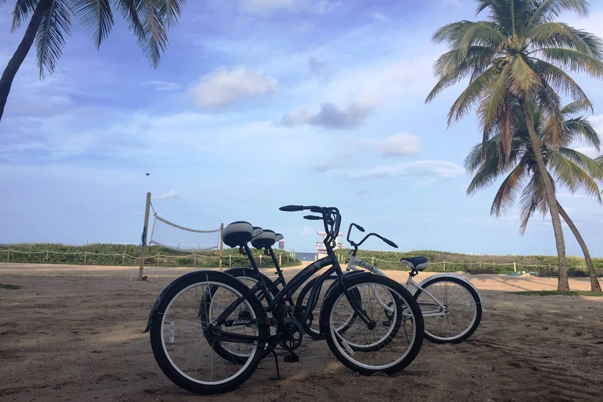Beach Bikes Included In Rental