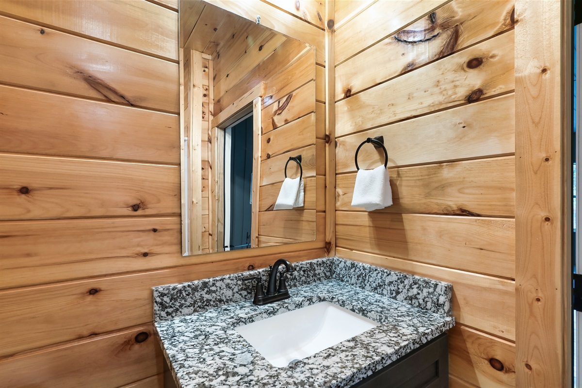 A cozy spot to unwind and pamper yourself.