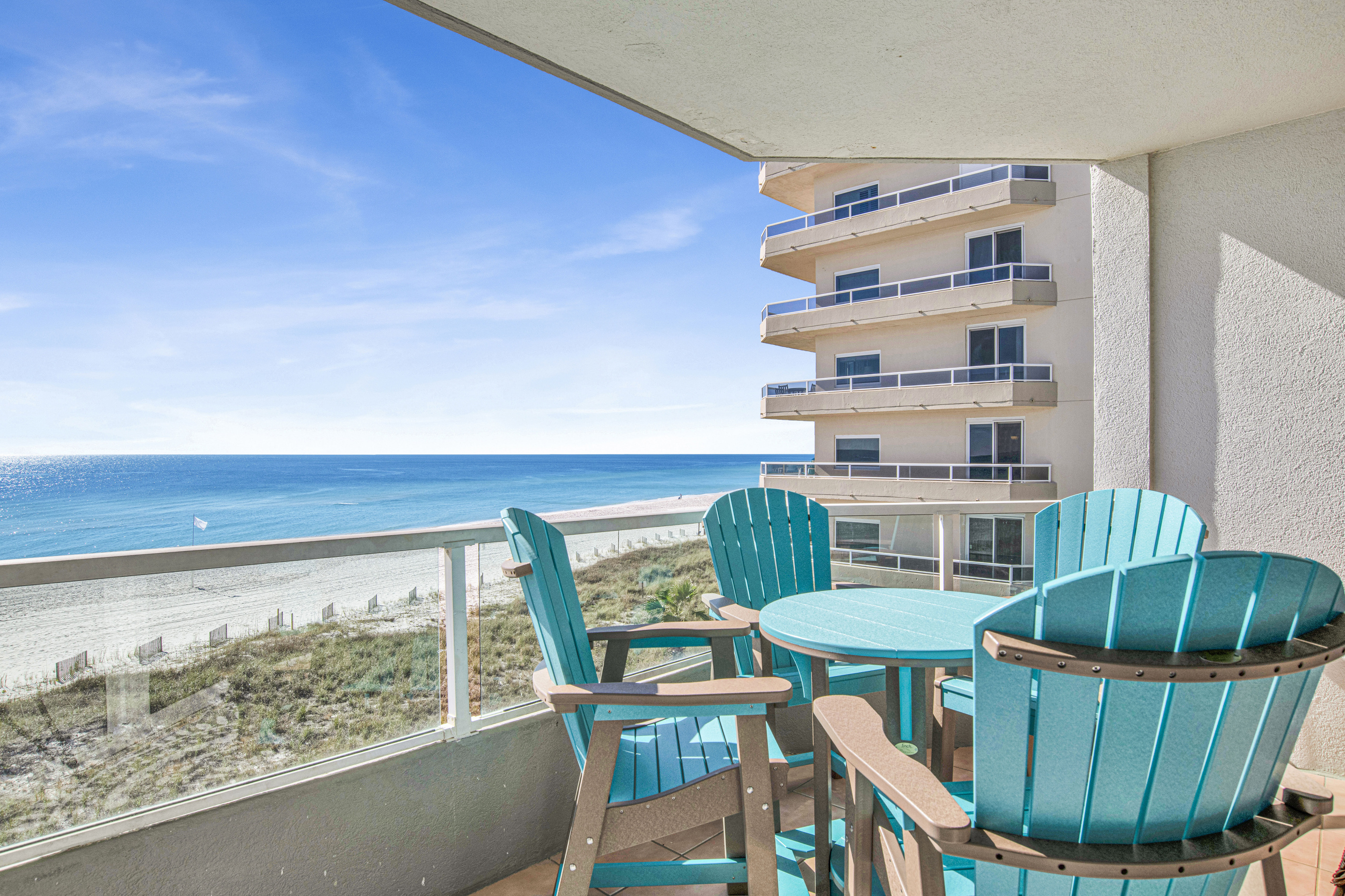 Gorgeous views from the Balcony