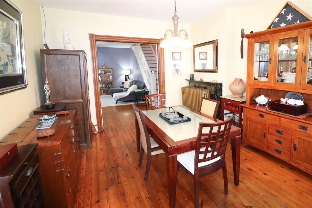 Plenty of room to spread out and unwind with a meal