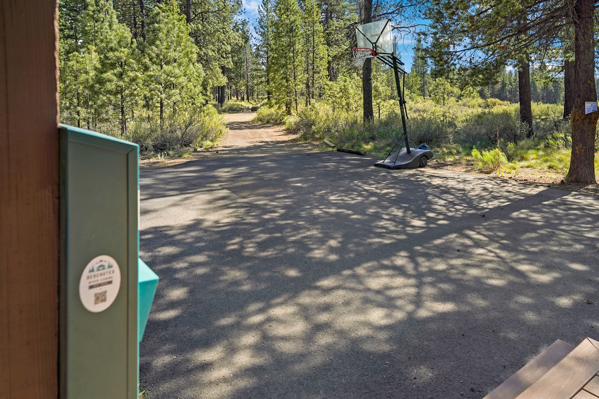 Trails and open recreation areas surrounding the property