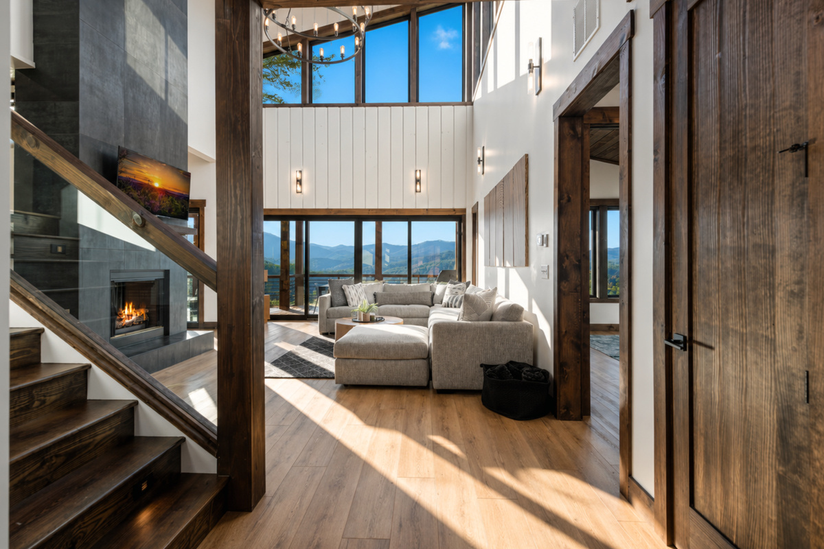 First step inside, instant calm. Clean lines and natural light welcome you.
*Indoor Fireplace (Seasonal Use October - April)