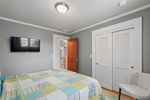 Bedroom #2 - with TV