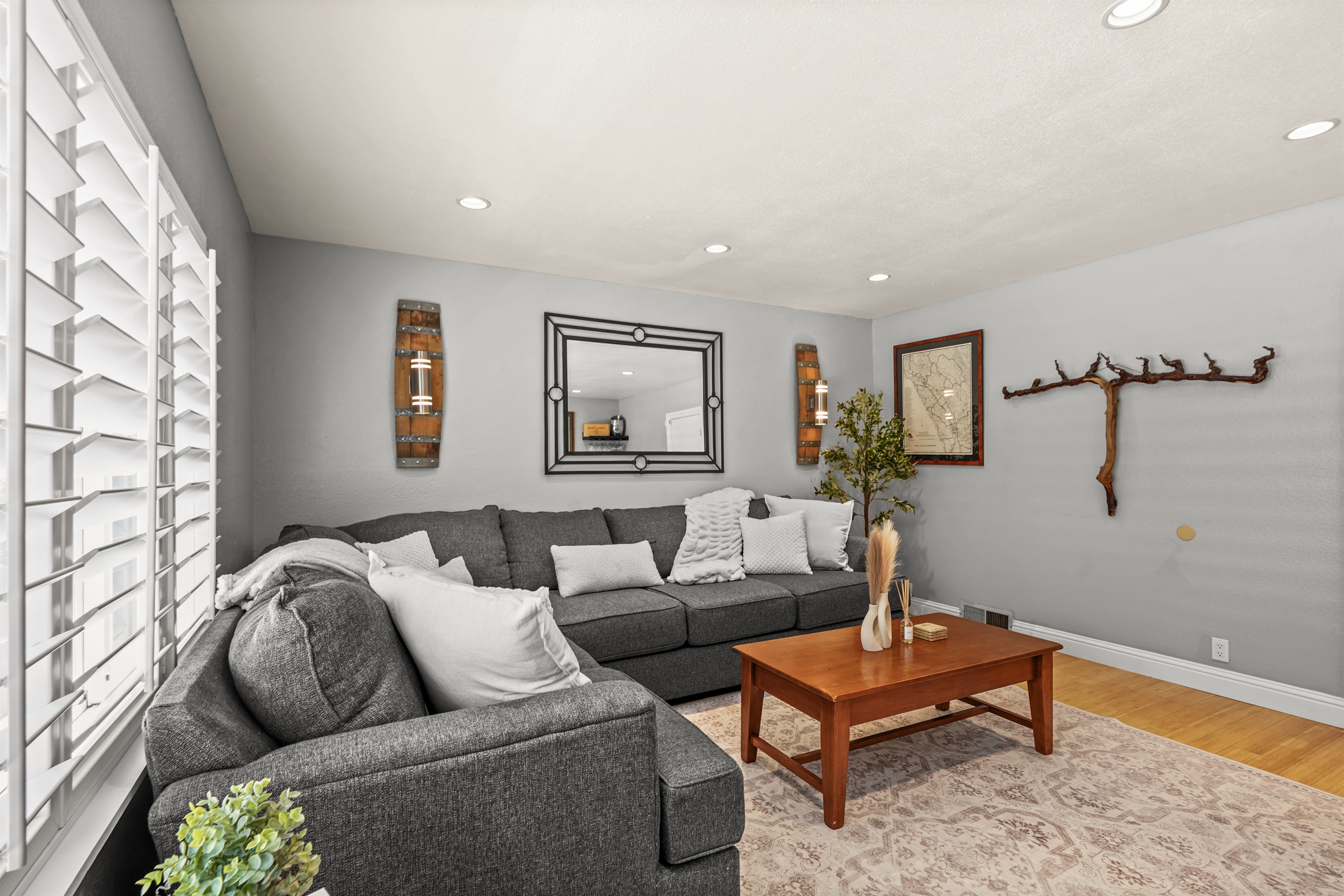 Additional sitting area near the front entrance offering a quiet and comfortable space to relax, read, or gather with friends and family.