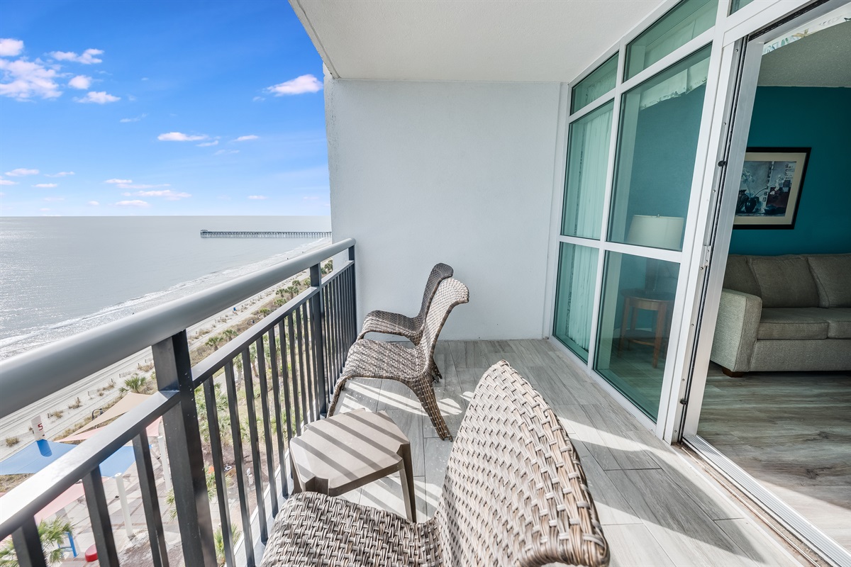 Amazing View from the Balcony!