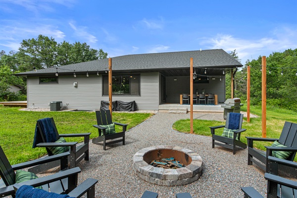 Backside of the house
