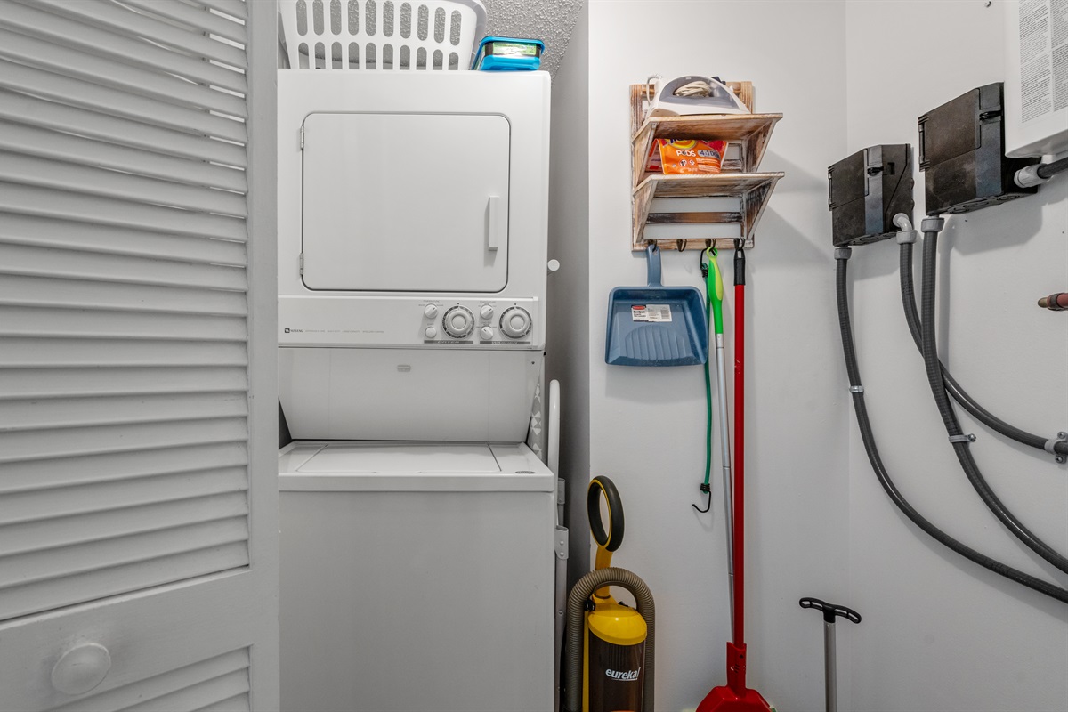 Washer and dryer for your convenience 