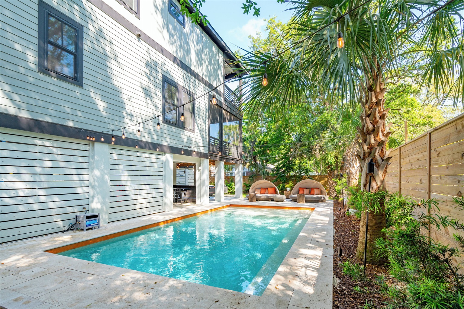 Pool area