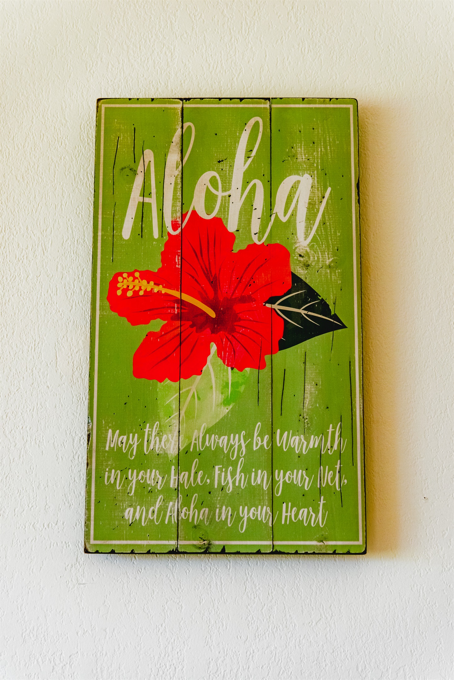 Aloha. May there always be warmth in your hale, fish in your net, and aloha in your heart.