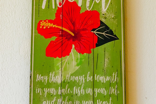 Aloha. May there always be warmth in your hale, fish in your net, and aloha in your heart.