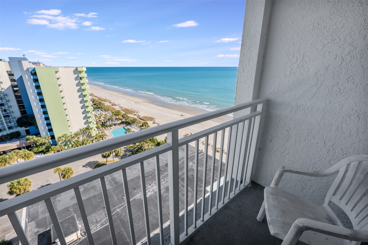 Amazing View from the Balcony!