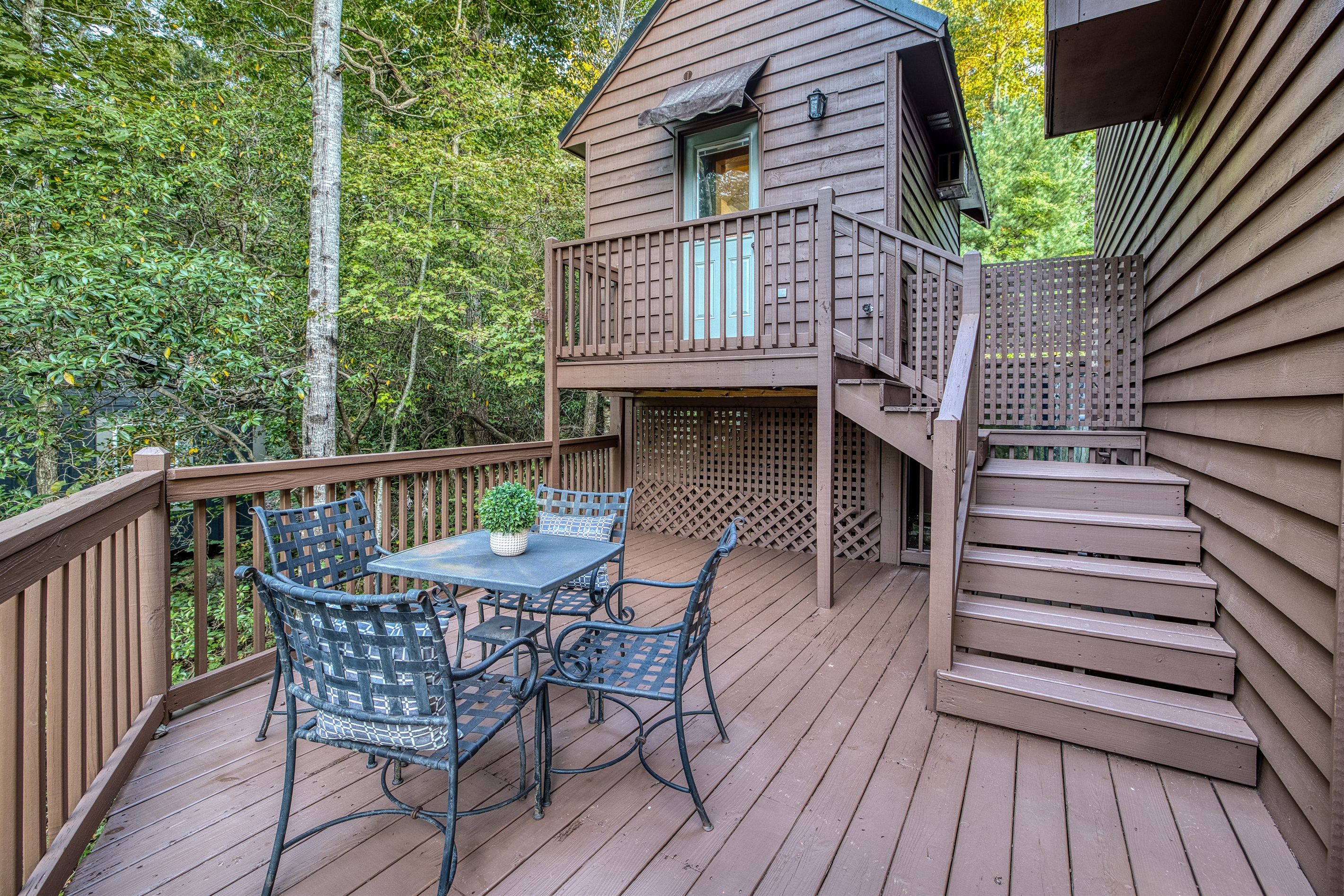 Access to Game Nook from back deck