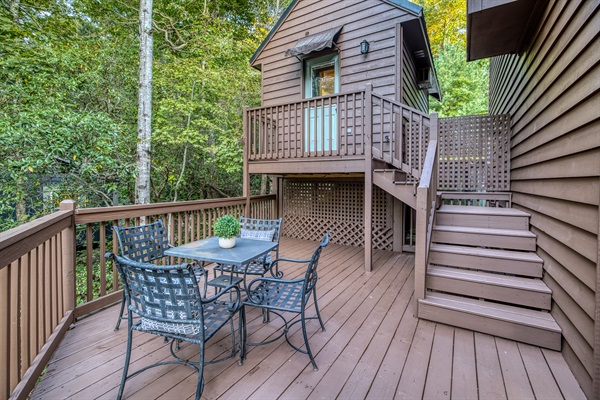 Access to Game Nook from back deck
