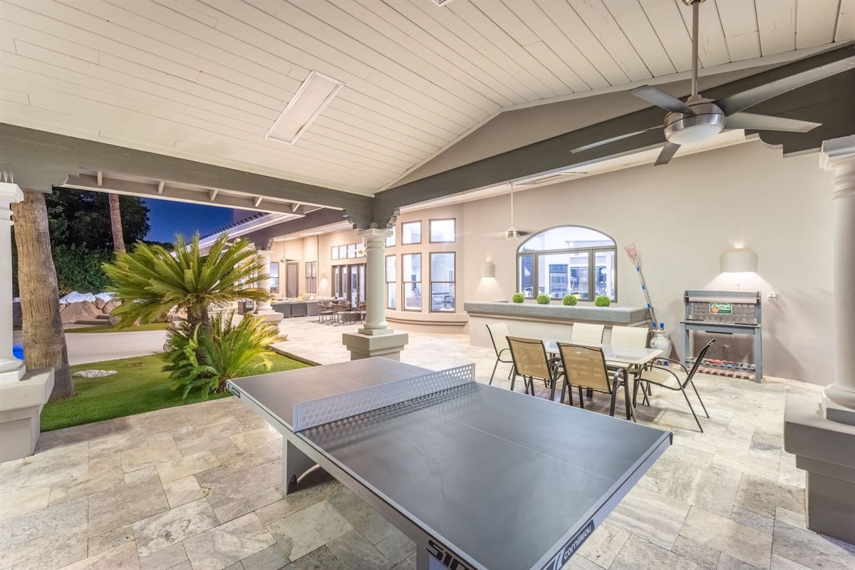 Whether you’re grilling, dining, playing or relaxing, this multi-use patio delivers comfort and convenience.