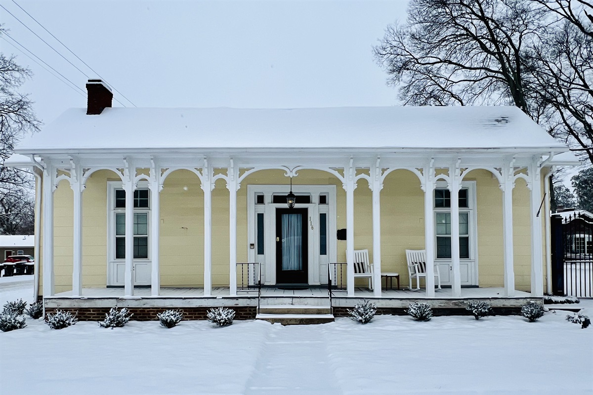 Cottage Dressed in Snow
