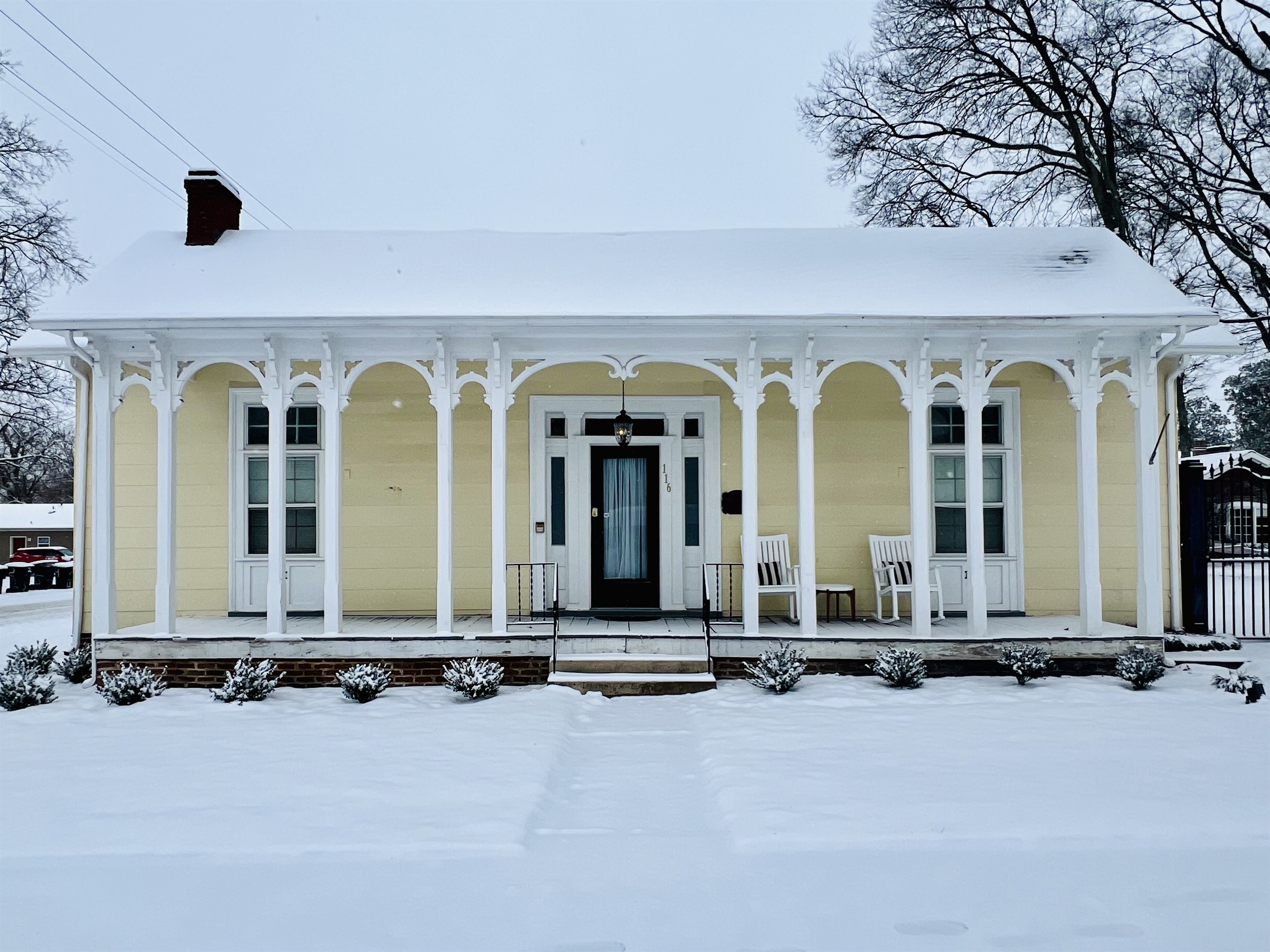 Cottage Dressed in Snow