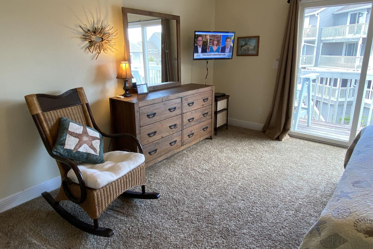 Unpack properly for once &mdash; your king suite walk-in closet and extra storage mean no living out of a bag all week.