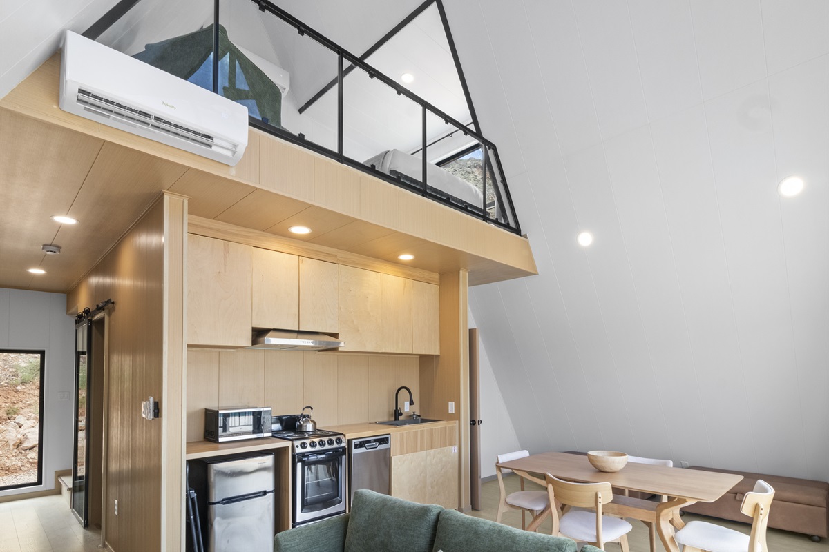 Main Room - Kitchen
