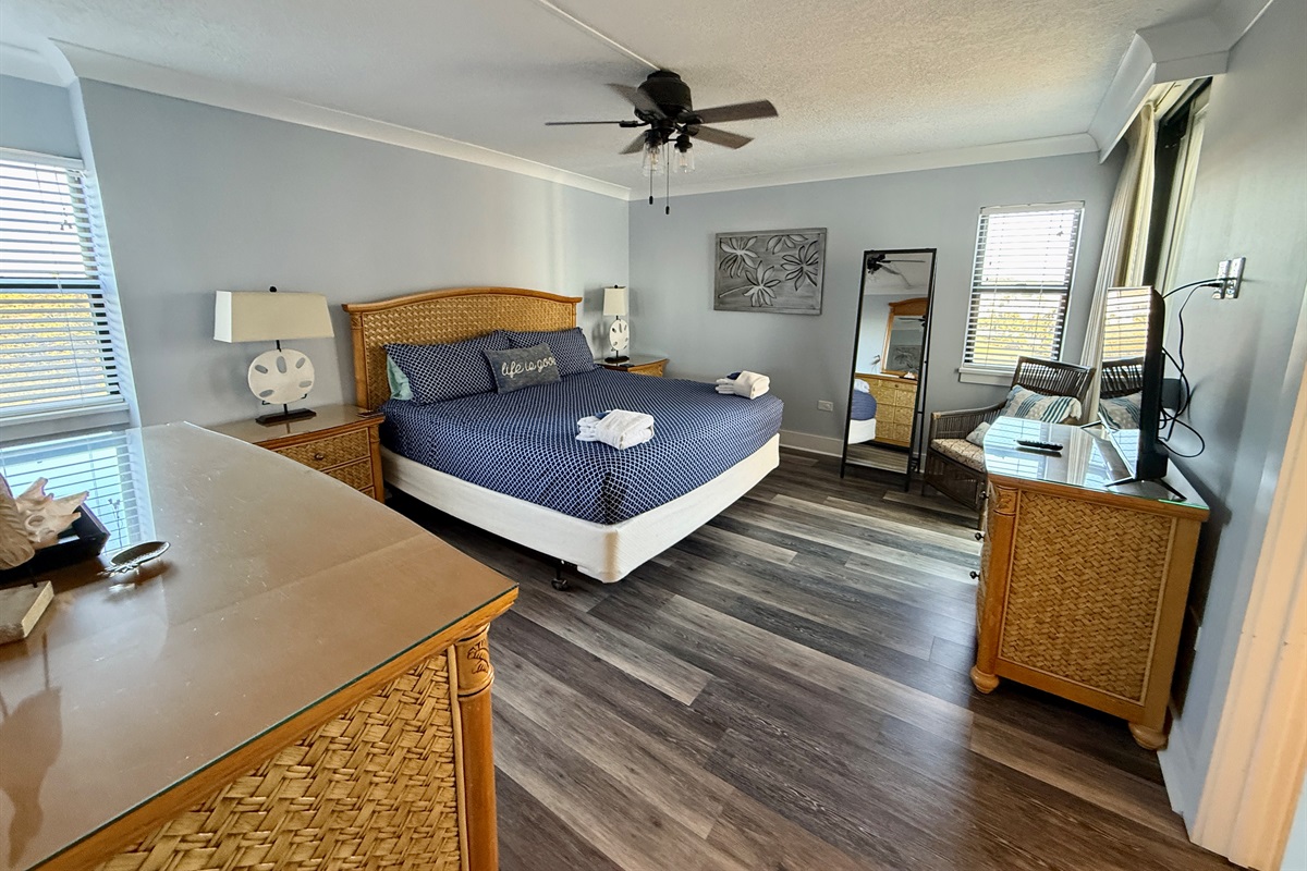 Primary Bedroom - Hardwood Flooring