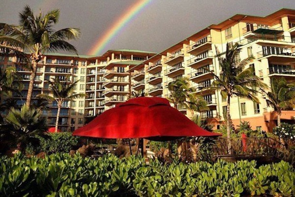 Beautiful double rainbow