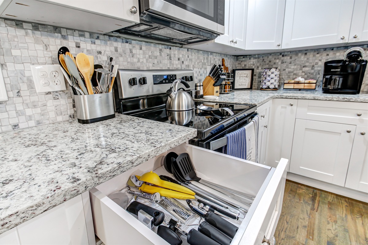 All Kitchen Utensils are Here and Ready for Your Use