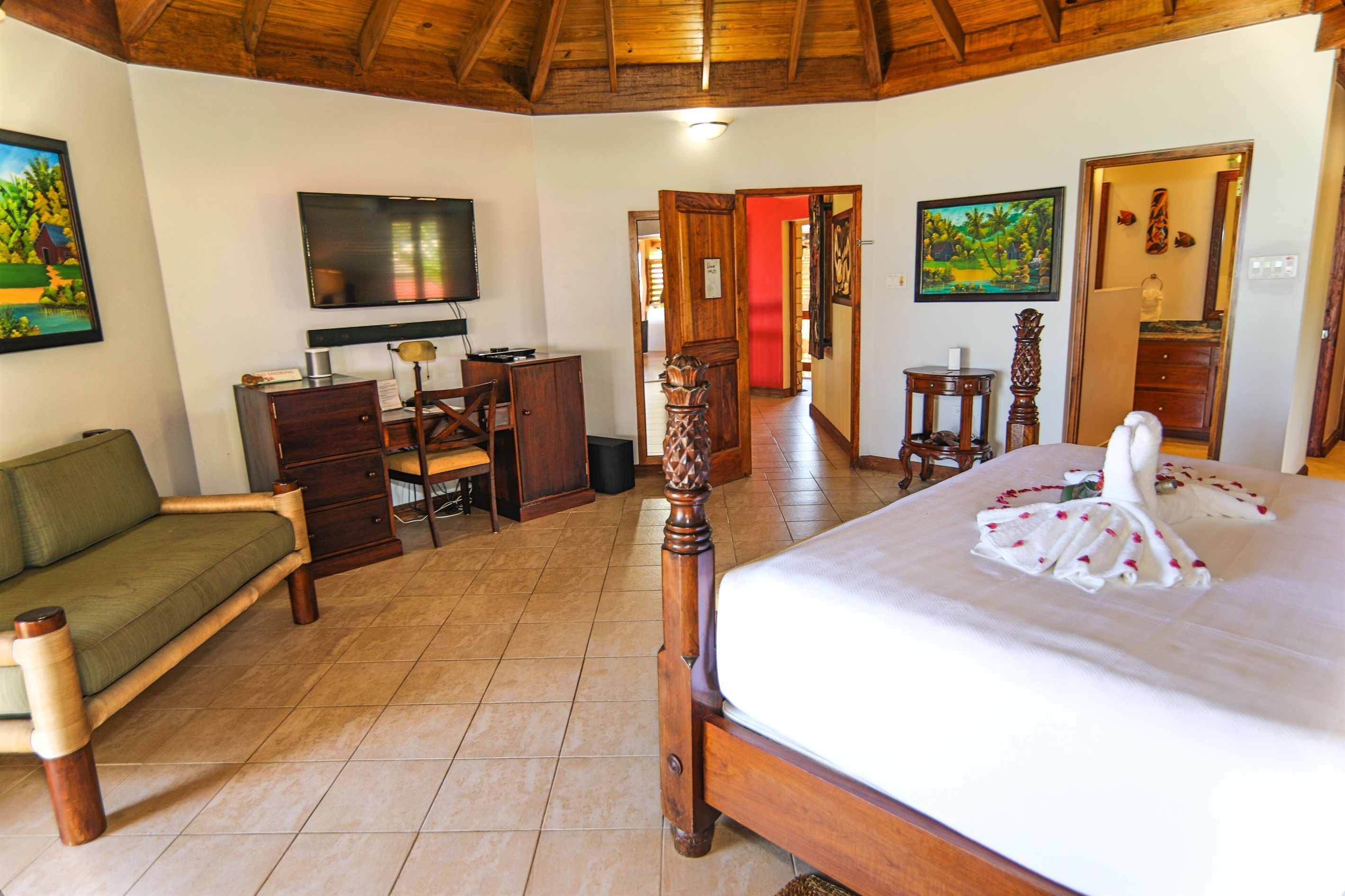 Ocean View Master Bedroom: Blue Oasis