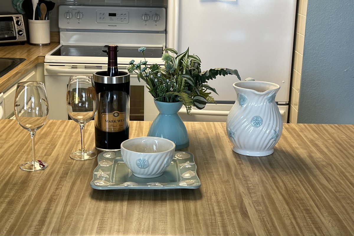 Entertaining while you cook is easy with our well appointed kitchen.