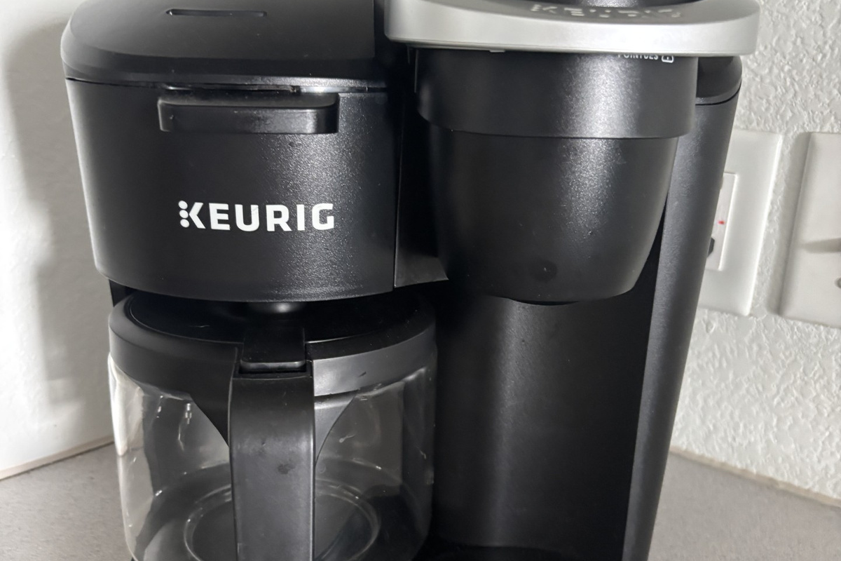 Keurig and coffee maker