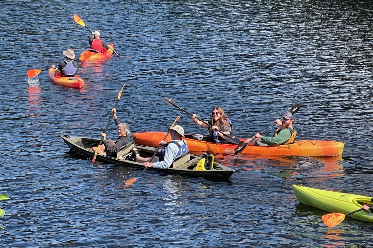 Gayle Meadow Kayak Fun