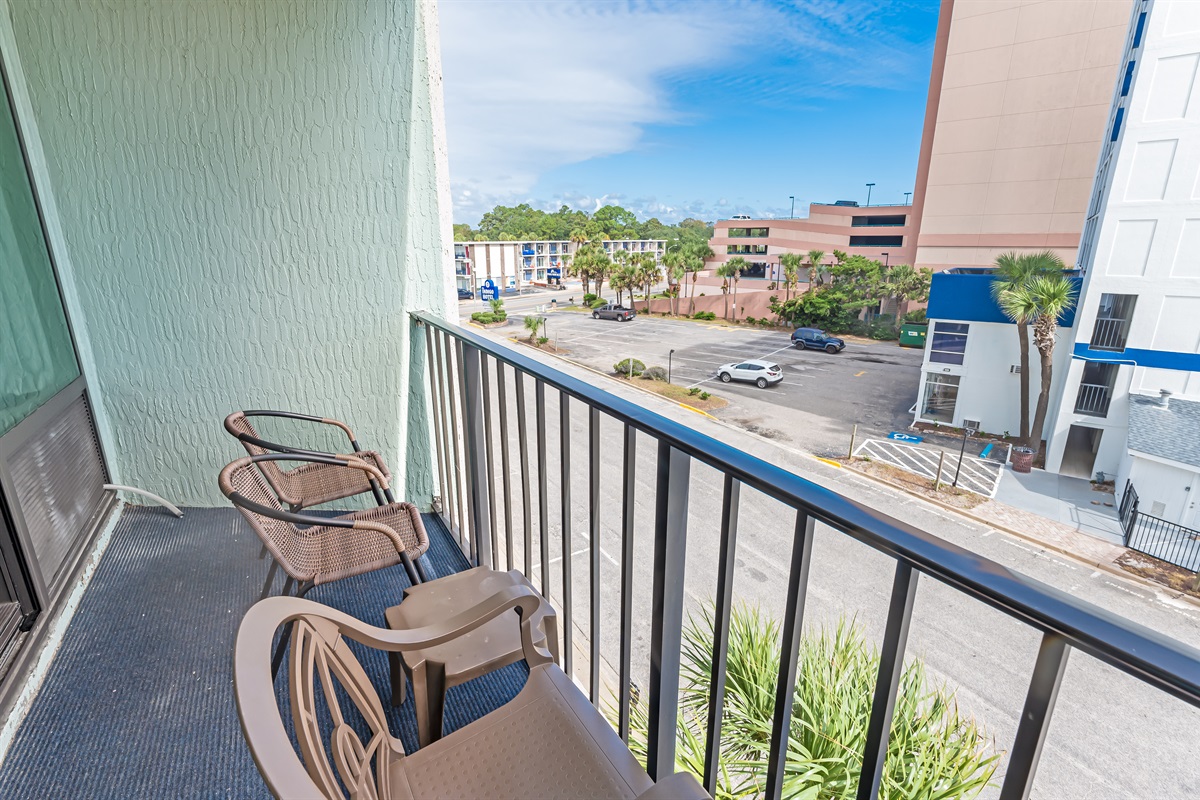 Balcony with Amazing Views