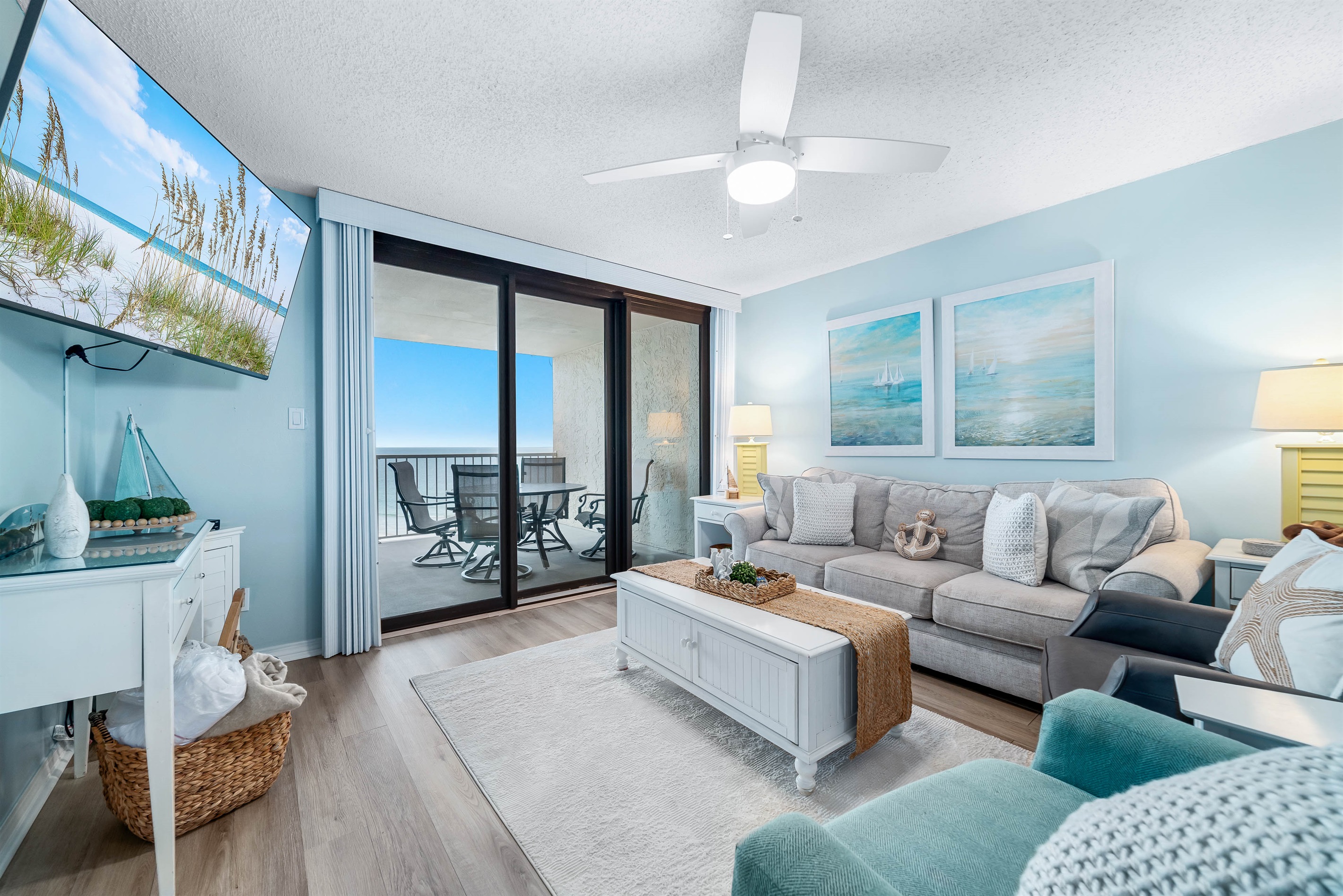 Coastal-inspired living with thoughtful design elements, where natural light and breathtaking views converge to create a serene retreat.