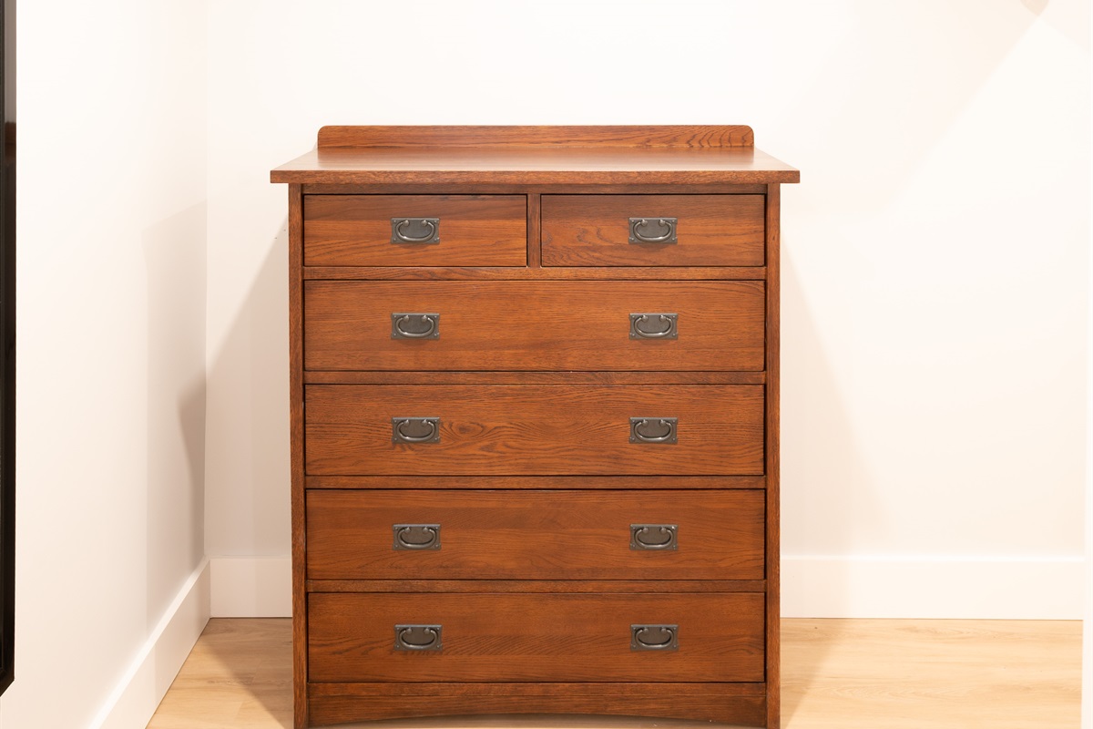 Oak dresser with cedar drawers