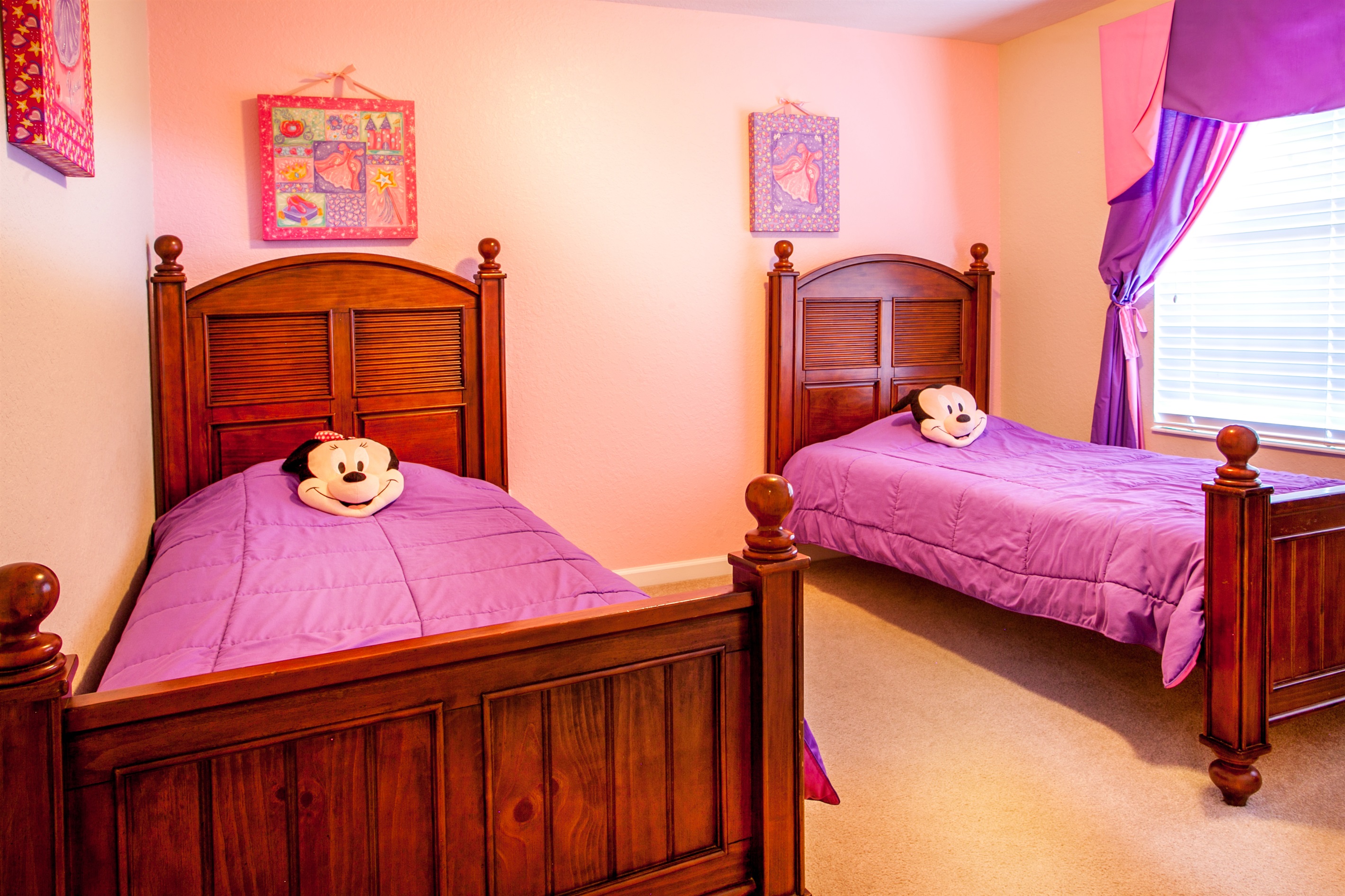 Upstairs Twin Minnie Room