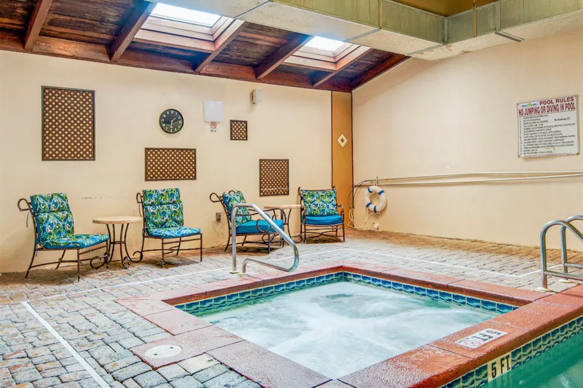 indoor hot tub