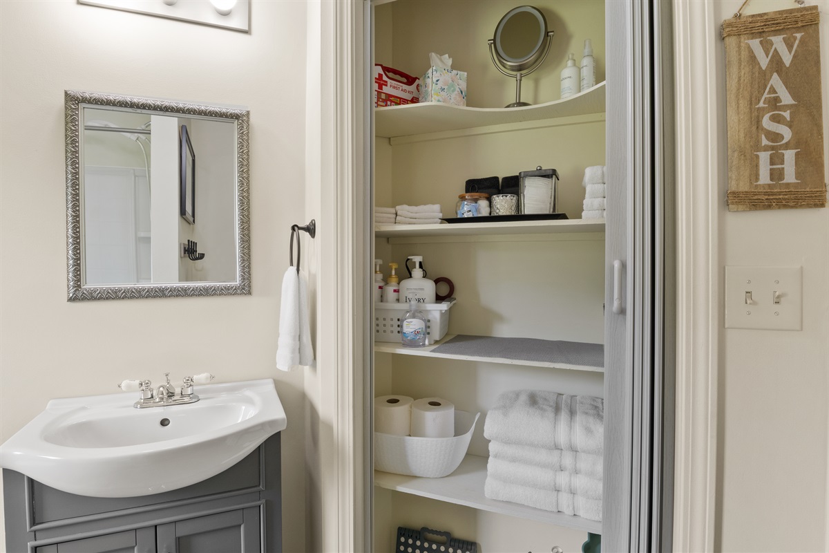 Bathroom closet