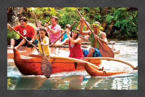 Polynesian Cultural Center. The number one paid tourist attraction in all Hawaii. Less than 10 minutes down the road.