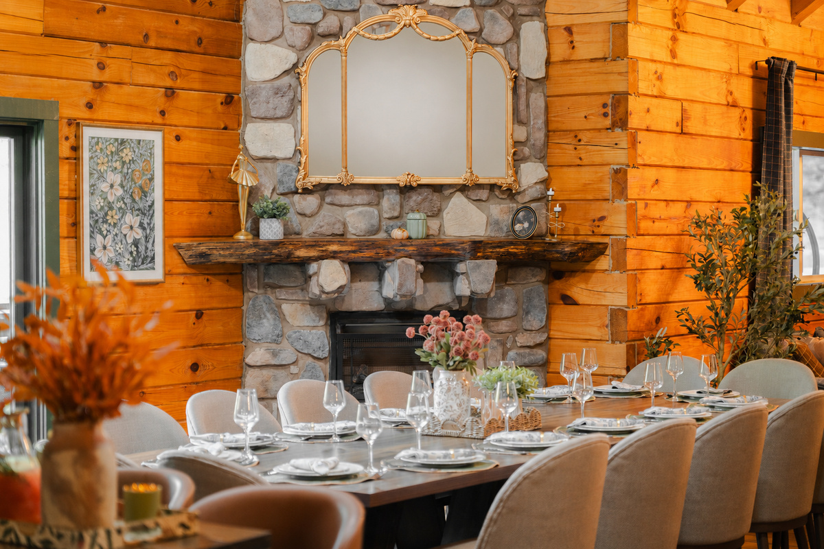 Gather around the table for meals, conversations, and quality time together.