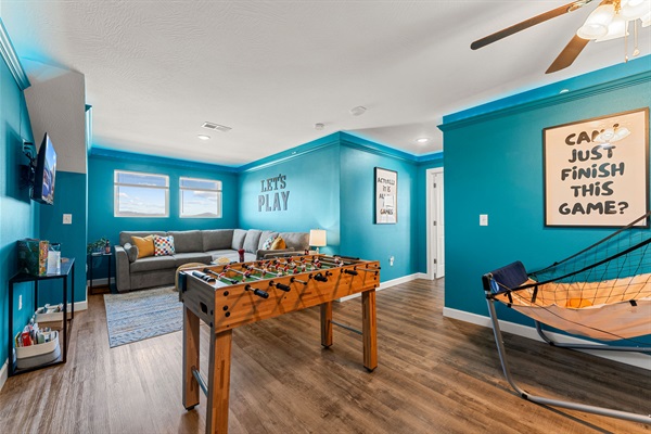 The second floor provides so much space for families to spread out! It has been a favorite feature making it a perfect choice for multi-generational family trips.