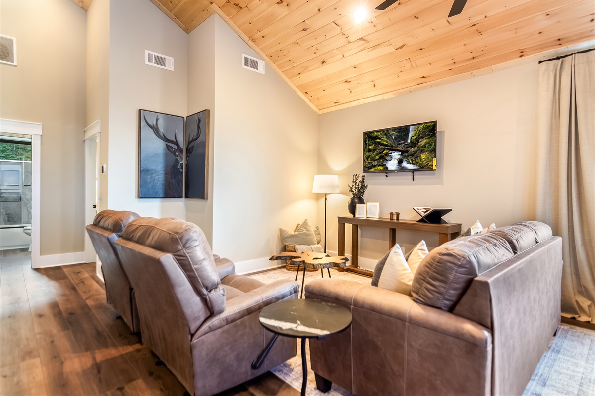 Living room in the loft 