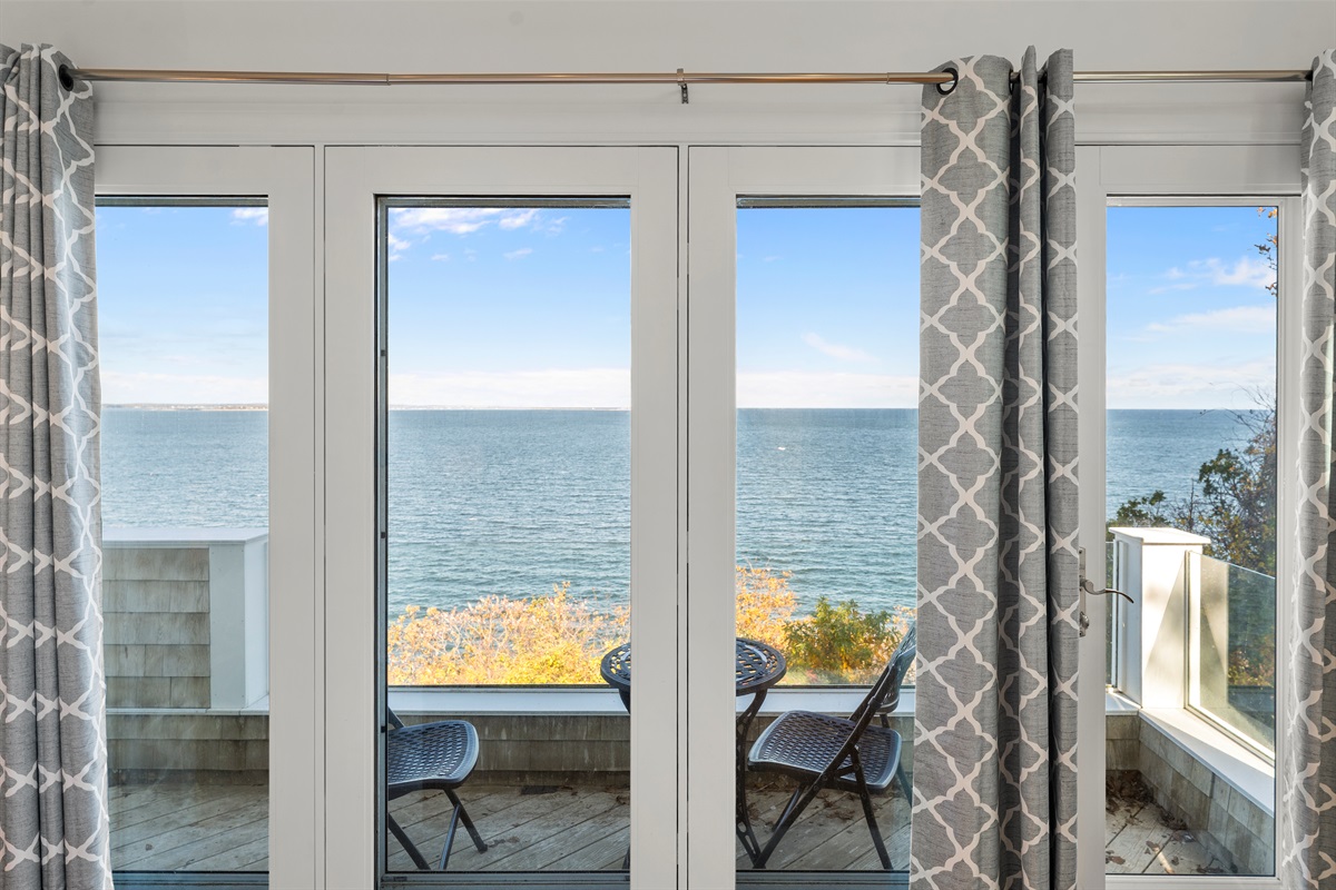 Wake up to stunning ocean views from the peaceful master suite.