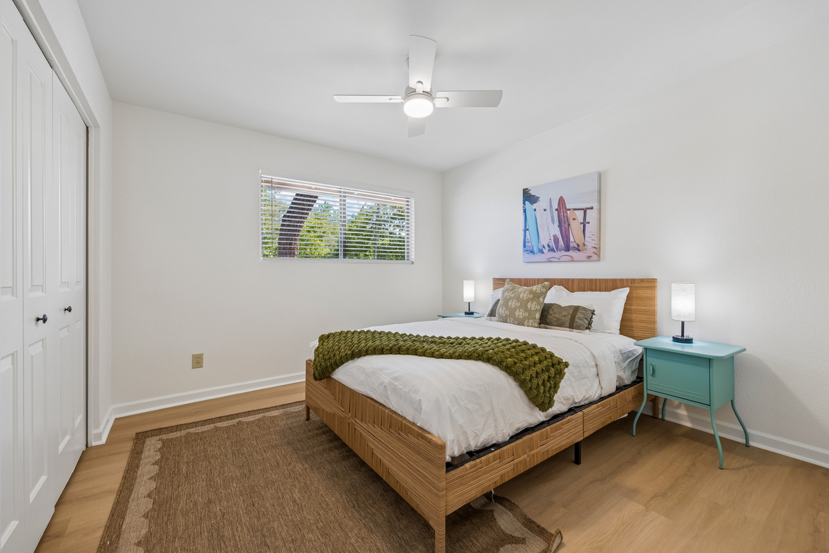 Get some much needed shut eye in bedroom 3's queen bed