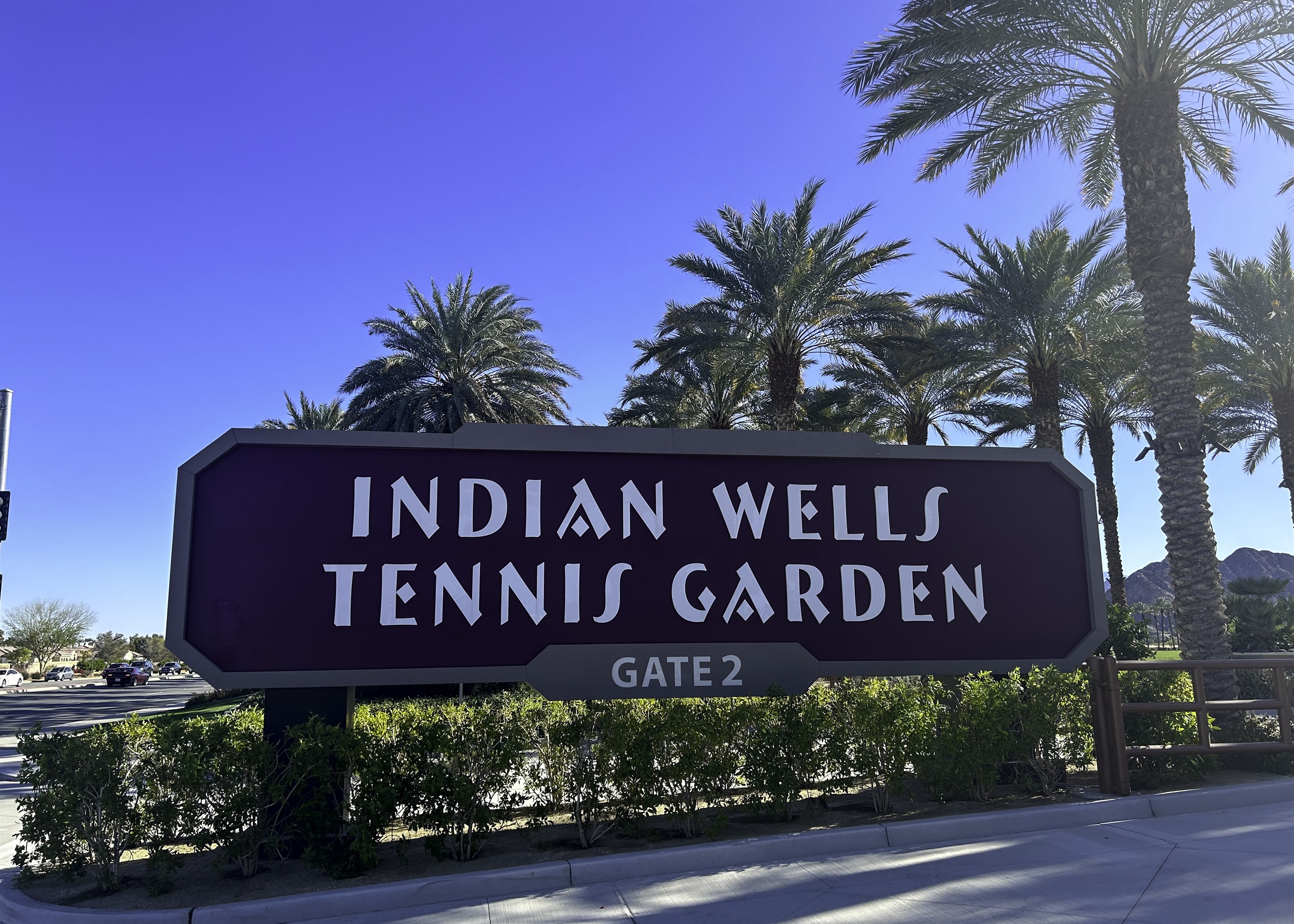 Close to Indian Wells Tennish Garden