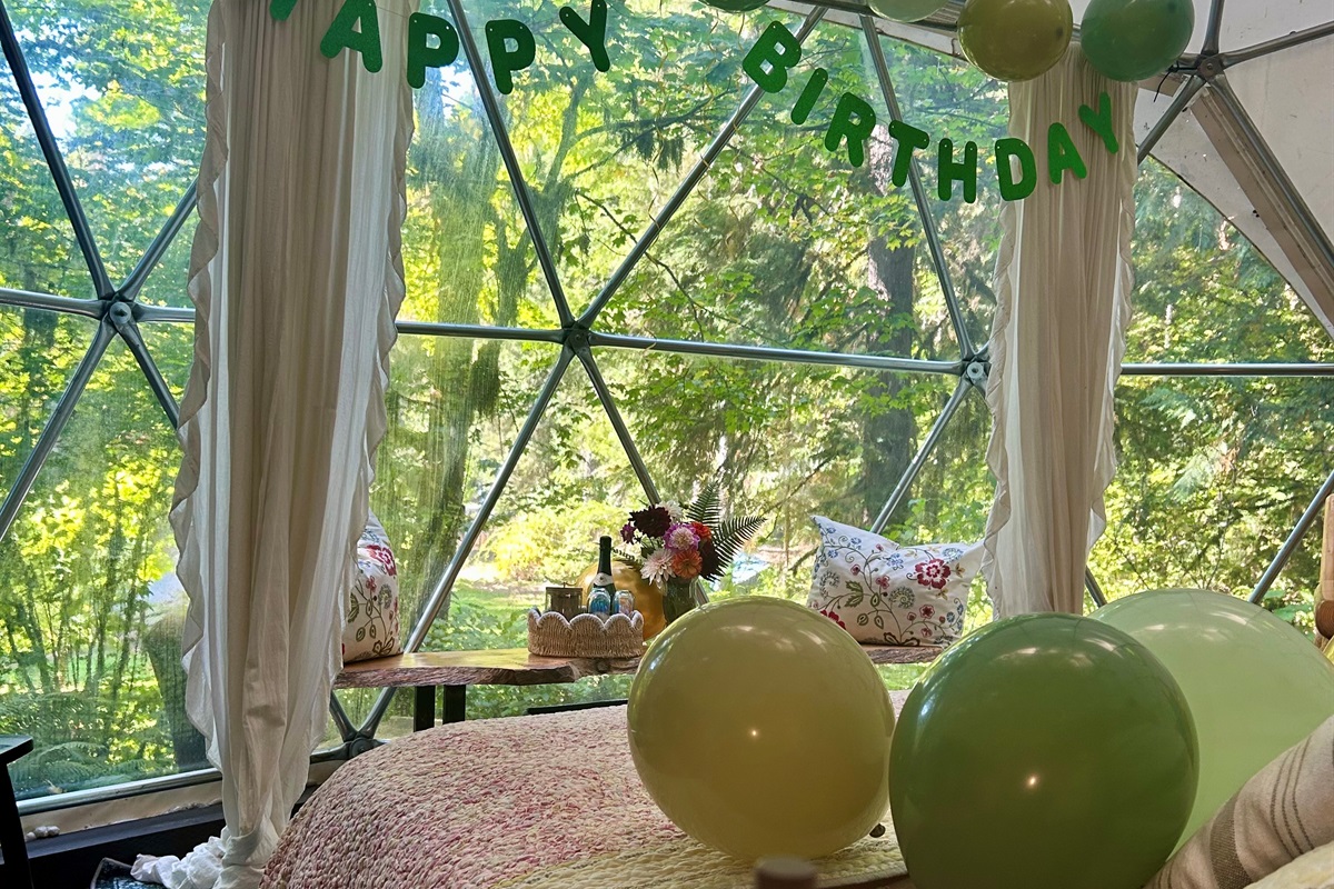 We do special occasion decorations - all additional costs go directly to local staff :)