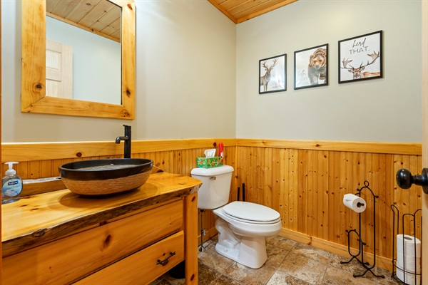This extra bathroom means more comfort and less crowding